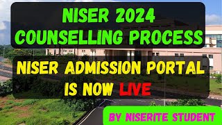 #video NISER 2024 COUNSELLING PROCESS || NEST 2024 || CEBS || NEST COUNSELLING || SCIENTIST || IISC