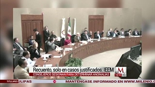 IEEM: voto por voto, en todos los casos que esté justificado