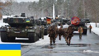 Ukraine gets half a battalion of Leopard 2 tanks from Germany