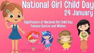 National Girls Child Day | National Girls Child Day Wishes|10 Easy lines on National Girls Child Day