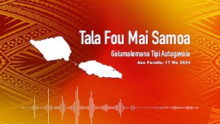 Radio Samoa - News from Samoa (17 MAY 2024)