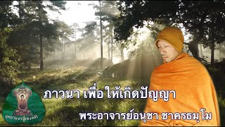 ฟังธรรมยามค่ำคืน พระอาจารย์อนุชา ชาครธมฺโม