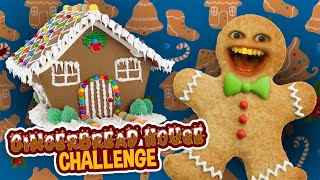 Annoying Orange - The Gingerbread House Challenge!