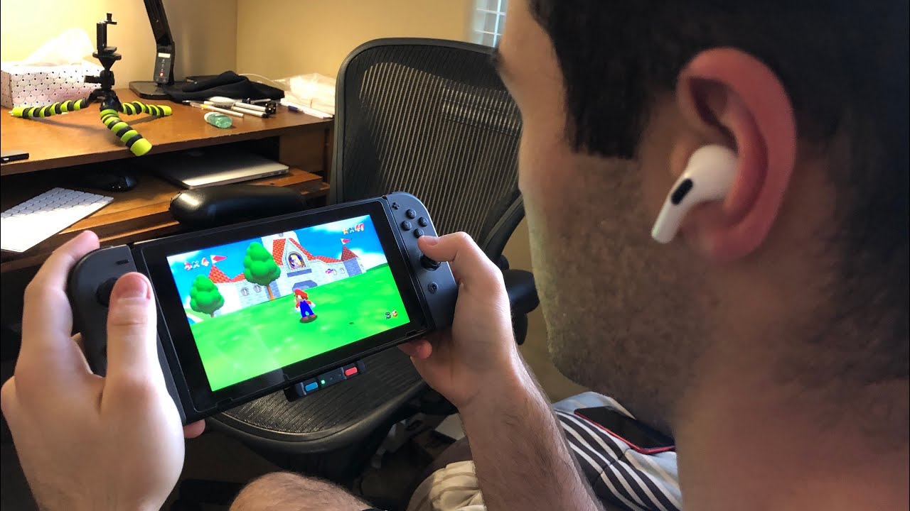 How To Use Bluetooth Headphones With Nintendo Switch - YouTube