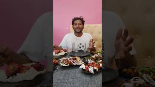 Today's Lunch Menu|PURE FOOD PARADISE Puttur| Eating Chicken lollipop #shorts #foodie #biryani #diet