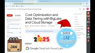 Cost Optimization and Data Tiering with BigLake and Cloud Storage | #qwiklabs | #GSP267