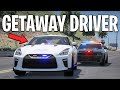 I Became A Getaway Driver In The Fastest Cop Car on GTA 5 RP