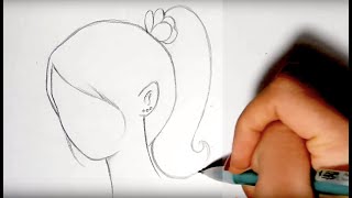 How to draw cute hairstyles (part 4) ♡ Ponytail, low bun, high bun