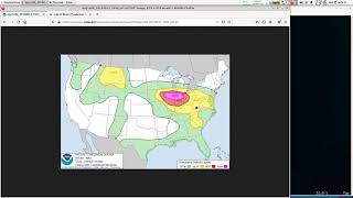 Script to analyze storm prediction center maps