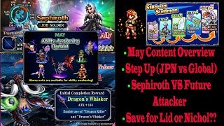 FF BE May Content Overview: Sephiroth, Step Up, and more!! (#398)