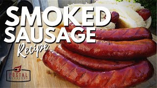 Smoked Italian Sausage - How to smoke Italian Sausages on the Grill Recipe