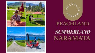 🇨🇦 SUMMERLAND Best Okanagan Valley WINERIES 🍇🍷\u0026 Vineyards | Peachland Naramata | Kettle Valley