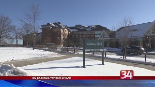 B.U. extends winter break with variant on the rise