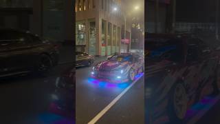 Nissan S14 Roaming Time Square 🤯 #burnout #240s× #s14 #silvia #nissan #schassis #schassisloyalty