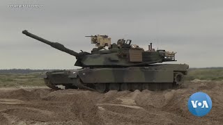 US, German, British Tanks Bolster Ukraine’s Capabilities | VOANews