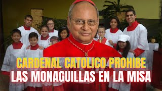 Cardenal Católico prohíbe la presencia de monaguillas en la Santa Misa