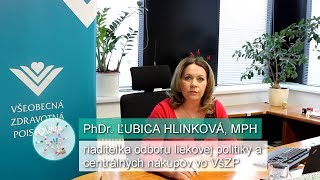 Ľ. Hlinková: Aké výhody prináša eRecept pre pacientov?