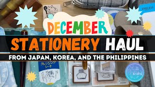 Stationery Haul: December 2024 | #stationery #washitape #stamps #fountainpeninks #fountainpen