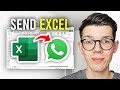 How To Send Excel File In WhatsApp From PC or Laptop - Full Guide