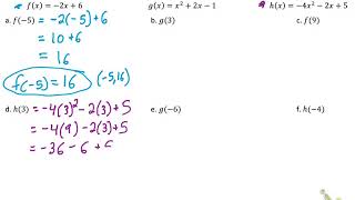 Function Notation (3B Pt. 1)