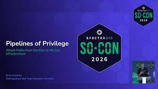Pipelines of Privilege: Attack Paths from DevOps to MLOps Infrastructure | SO-CON 26