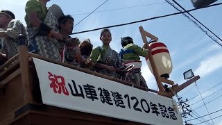 2015_08_15三島市　三島夏祭り一日目②[当番町しゃぎり ＜大社町＞].wmv