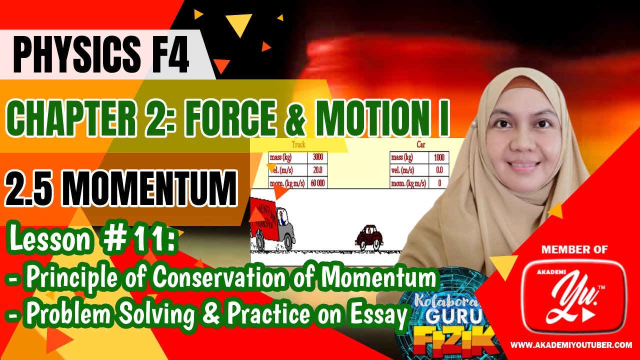 Physics F4 KSSM I 2.5 Momentum - YouTube