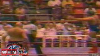 Clasico Hercules Ayala Vs Ox Baker WWC 1985