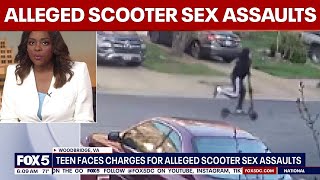 Teen charged in series of alleged scooter sex assaults | FOX 5 AT 6AM