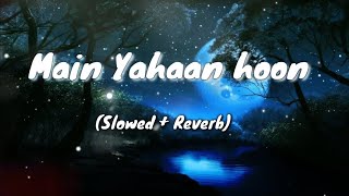 main yahaan hoon (slowed + reverb) [veer-zaara] Janam Dekh lo | Lofi songs