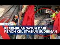 Video Viral Perempuan Terperosok ke Celah Peron KRL di Stasiun Sudirman