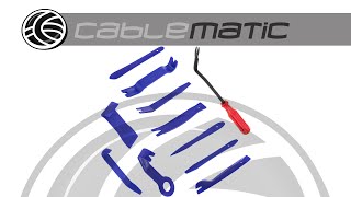 Juego de 12 herramientas de extracción de molduras de automóvil - distribuido por CABLEMATIC ®