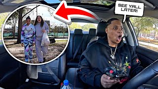 PULLING OFF & LEAVING MY FAMILY AT THE GAS STATION .. BAD IDEA