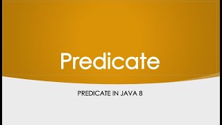Java 8 Predicate isEqual example -5