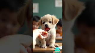 WATCH what happens when I feed my ADORABLE Puppy | So Calming and relaxing to watch #relaxing