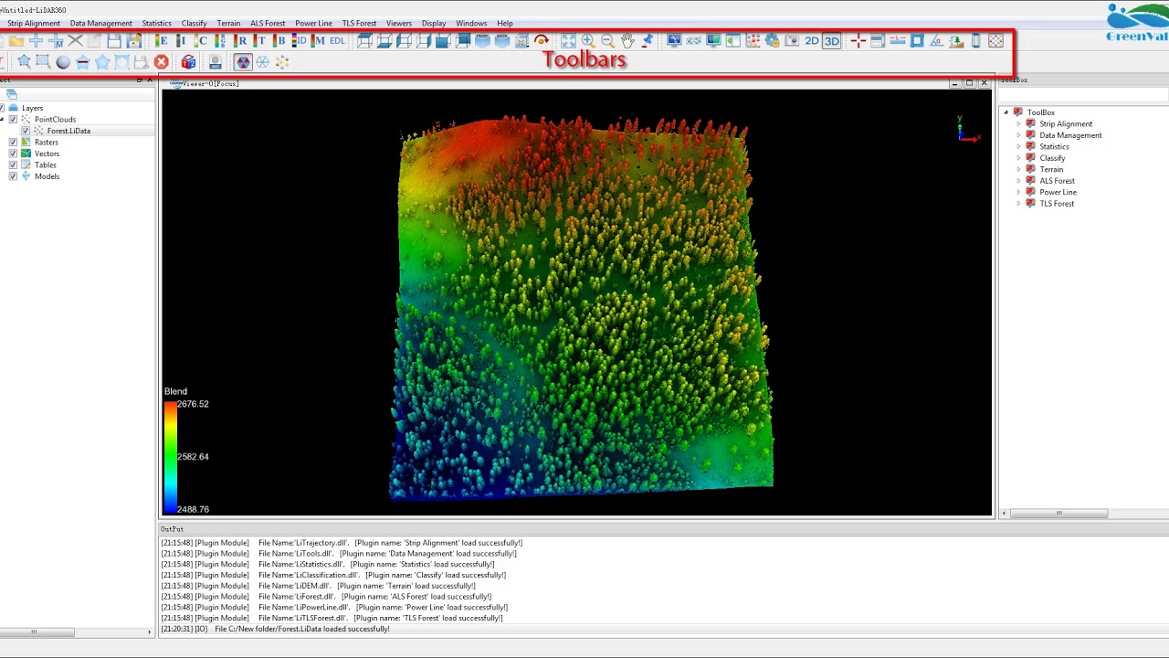 Lidar360 Overview Point Cloud Processing Software Youtube