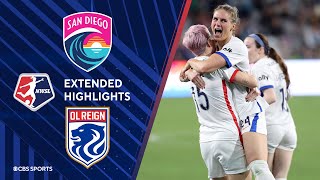 San Diego Wave vs. OL Reign: Extended Highlights | NWSL | CBS Sports Attacking Third