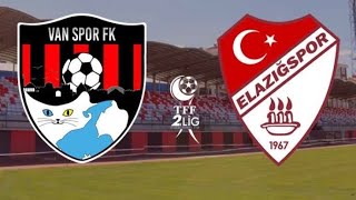 Vanspor Elazığspor Maç özeti (0-2)