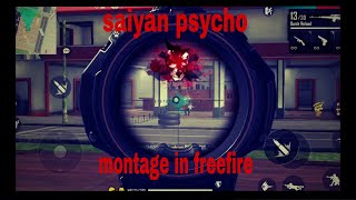 saiyan psycho montage in freefire