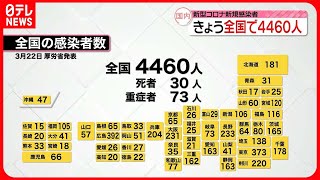 【新型コロナ】新たに全国で4460人、東京都で373人の感染者