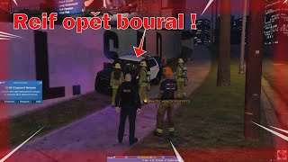 Těžká dopravní nehoda Reifa!🧑🏽| 🚒Byl nutný zásah hasičů! 🚒| Petr Reif | GTA V - Roleplay |