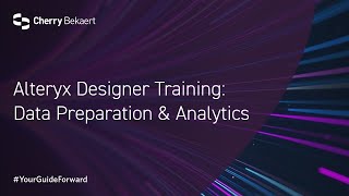 Alteryx Designer Training: Data Preparation & Analytics