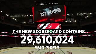 New Jersey Devils Unveil World’s Largest Indoor Scoreboard at Prudential Center