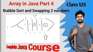 Java Arrays Part 4 - Bubble Sort algorithm explained in detail