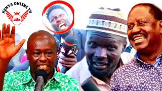 THINGS GET ROUGH!!🤔LISTEN TO WHAT RAILA ODINGA DIEHARD OMOSH ONE HOUR TOLD RUTO LIVE ON CAMERA