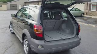 2008 black Pontiac Vibe