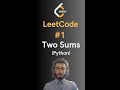 LeetCode #1 Two Sum - Python