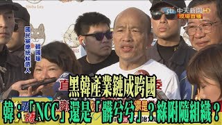 【精彩】黑韓產業鏈成跨國　韓：「NCC」還是「髒兮兮」？綠附隨組織？