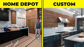 Custom Cabinets vs. Home Depot Cabinets (Who Wins?)