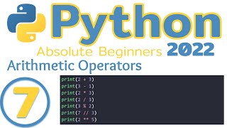 07 - Arithmetic Operators in Python